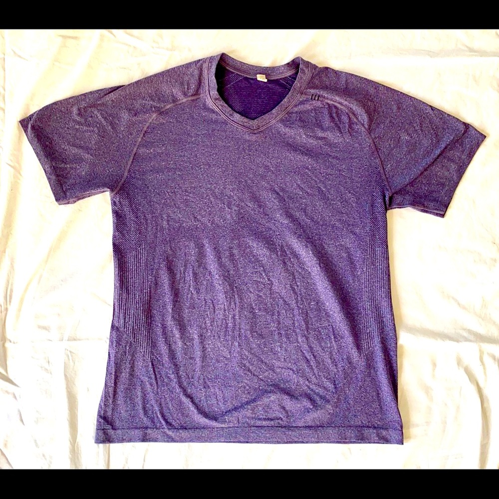 lululemon athletica Purple Short Sleeve Tee